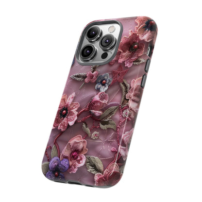 Coquette Aesthetic Floral Art Phone Case