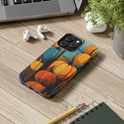 Halloween Fall Pumpkins iPhone Case | Embrace the Spooky Autumn Vibes