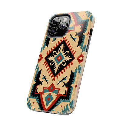 Native American Santa Fe Style Abstract iPhone Case