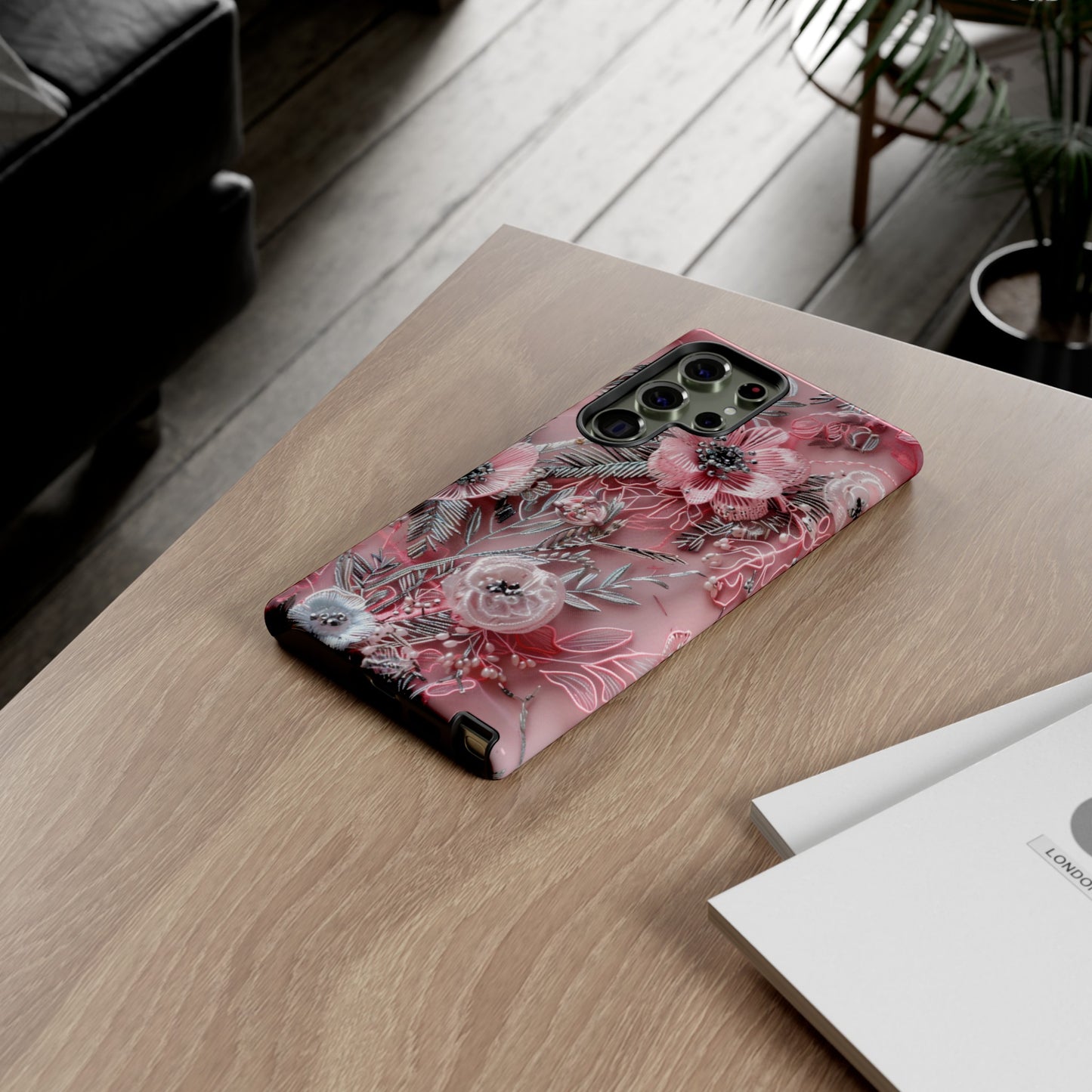 Coquette Aesthetic Floral Art Phone Case