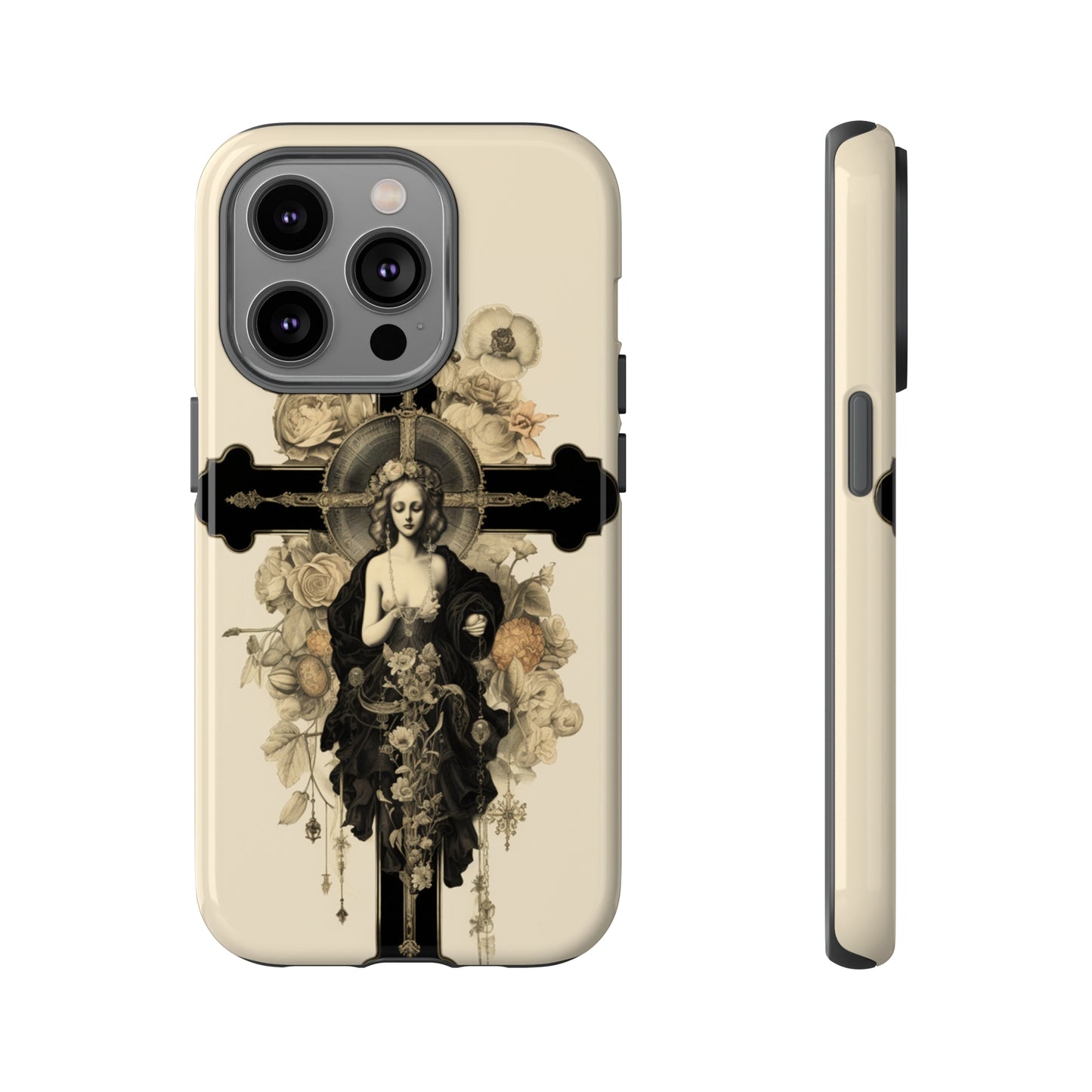 IPhone Case Vintage Retro Gothic - A Timeless Symbol of Elegance for Google Pixel, iPhone, and Samsung Cases