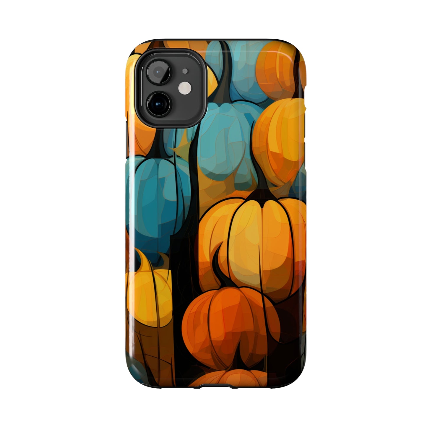 Halloween Fall Pumpkins iPhone Case | Embrace the Spooky Autumn Vibes