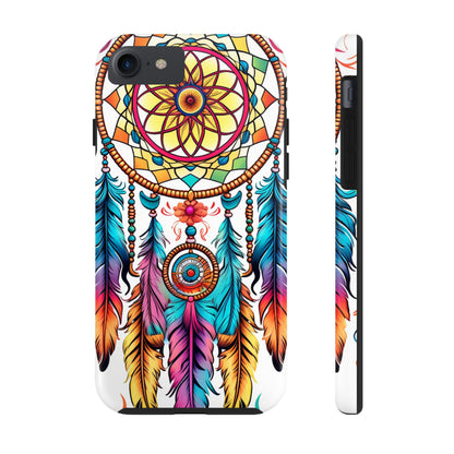 Psychedelic Native American Dreamcatcher iPhone Case | Fusion of Art and Cultural Heritage