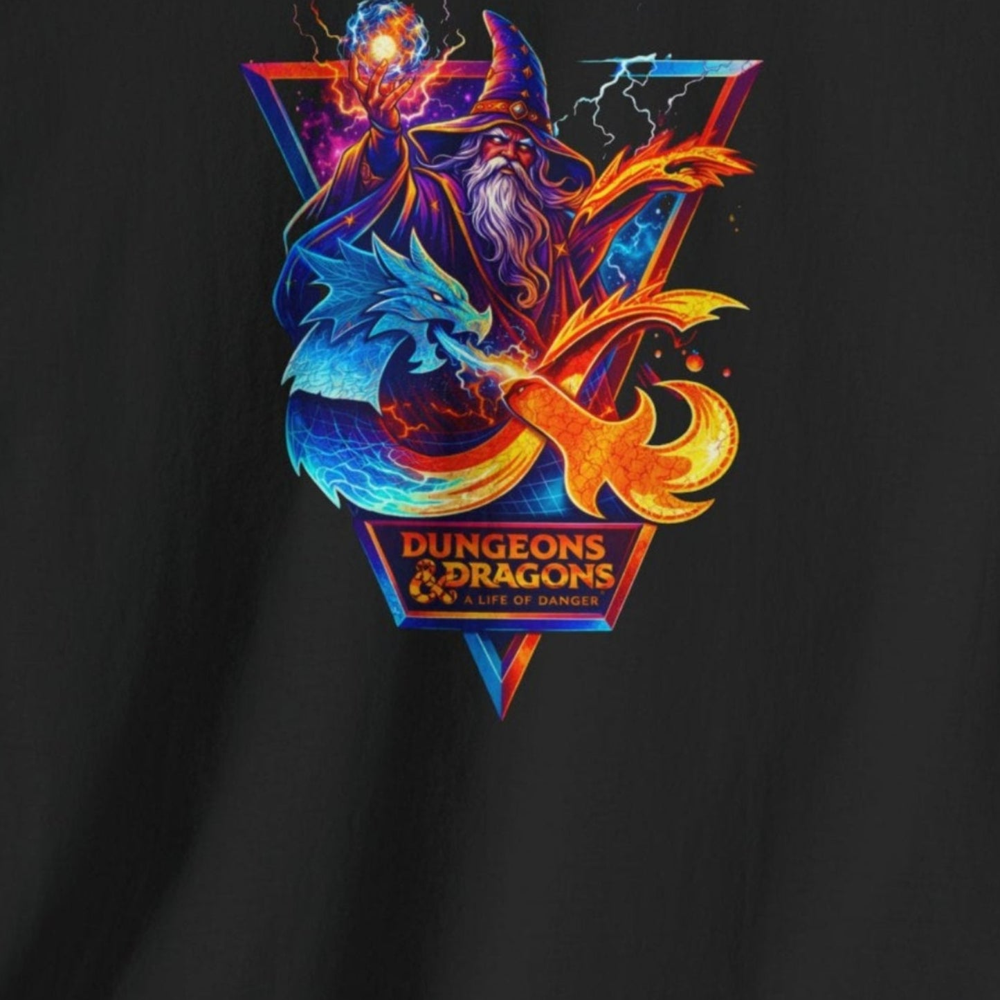 fantasy wizard dragon t shirt