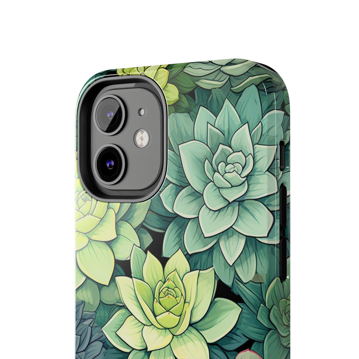 Succulent Desert Cactus Floral iPhone Case | Embrace the Beauty of Arid Elegance