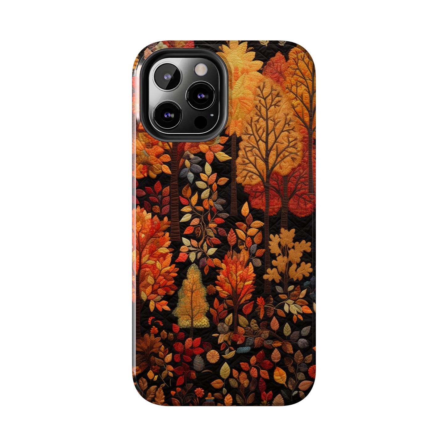 Forest Embroidered Style Phone Case