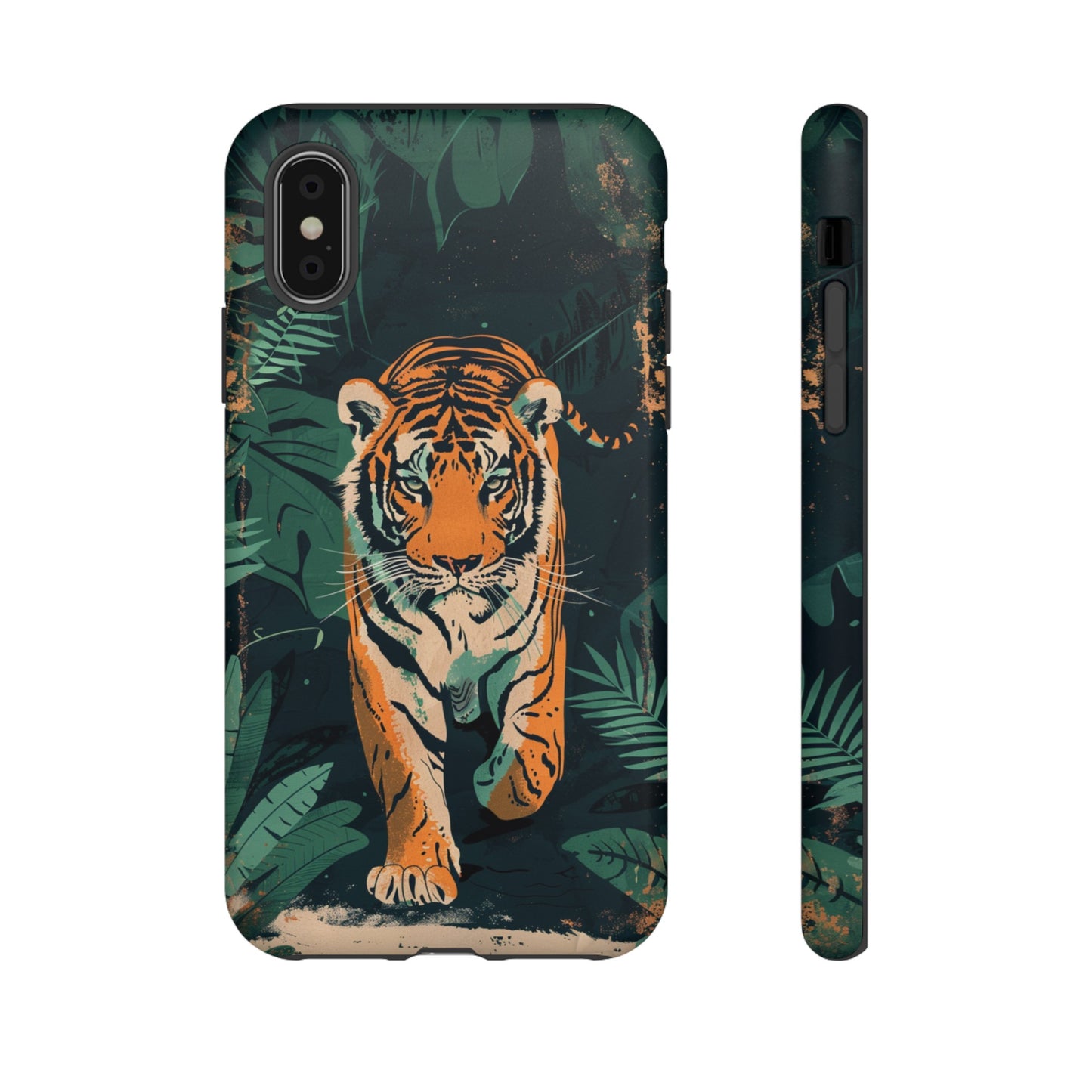 Retro Jungle Tiger Phone Case