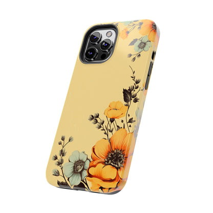 Classic Vintage Floral Case for iPhones – Timeless Elegance & Protection