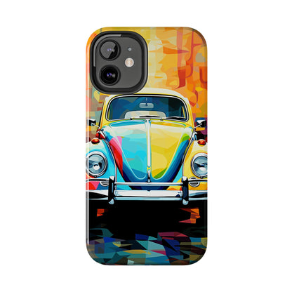 VW Bug Phone Case Retro iPhone Tough Case – Volkswagen beetle iPhone case