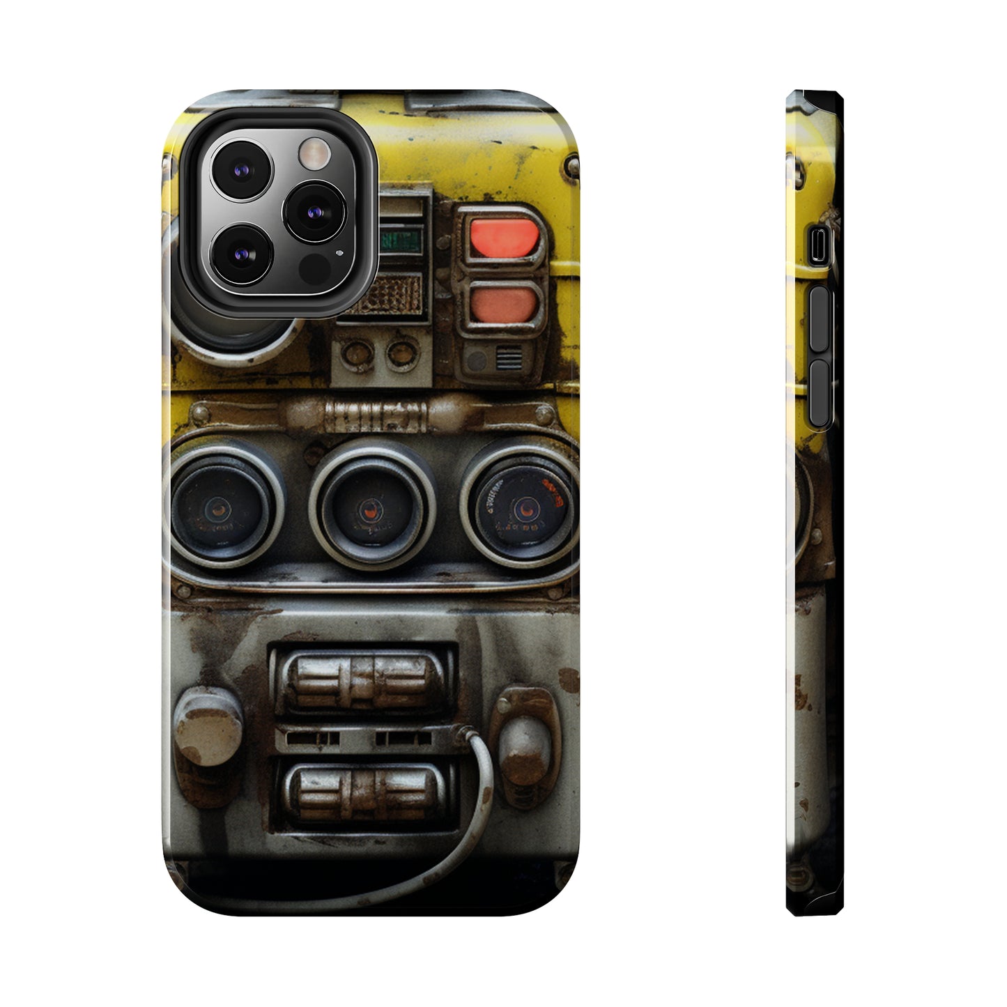 Cyberpunk Fallout Communicator iPhone Case