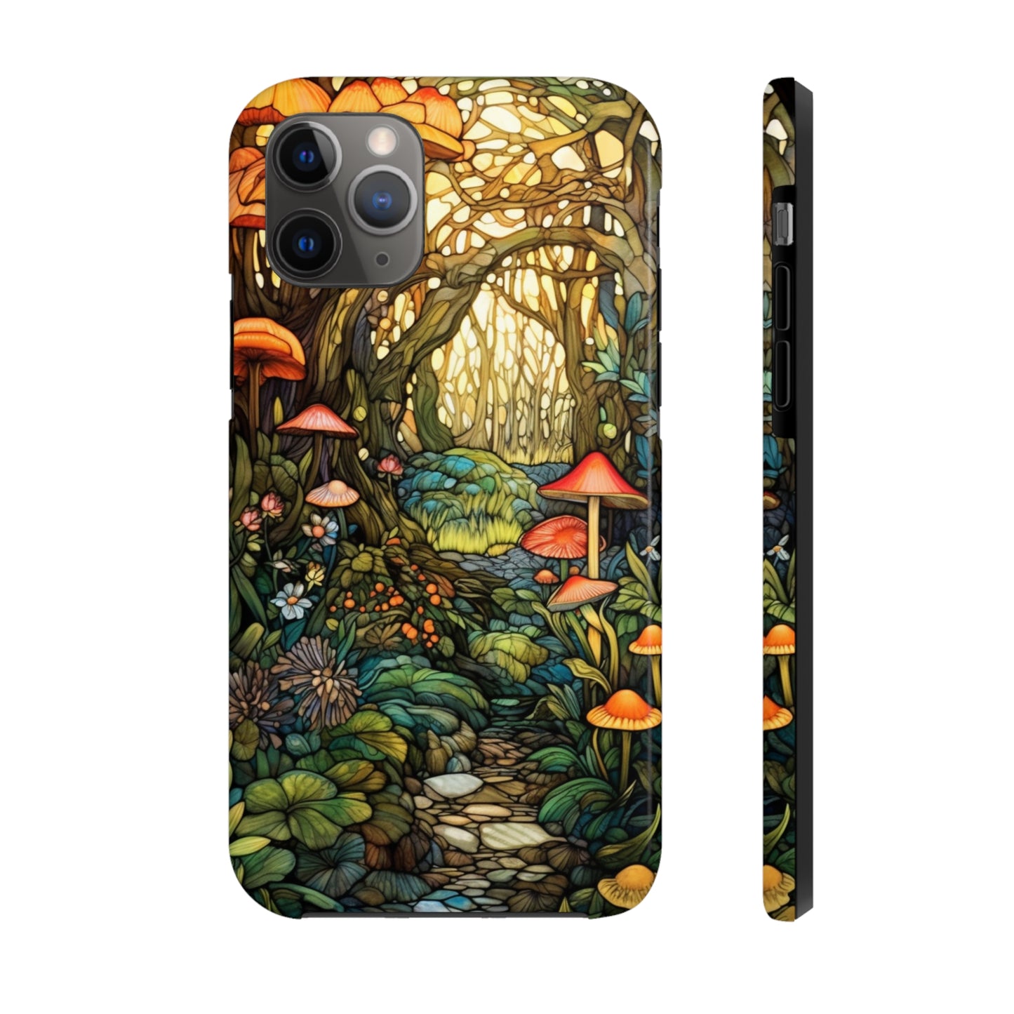 Magic Mushroom Boho Vibe iPhone Tough Case | Embrace the Enchantment of Nature with Durable Style