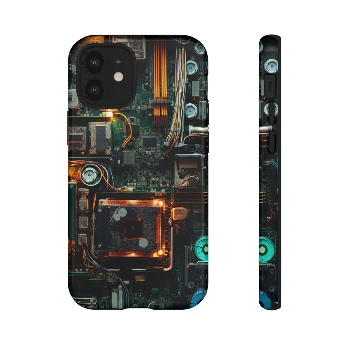 Circuit Board Themed Tough Phone Case