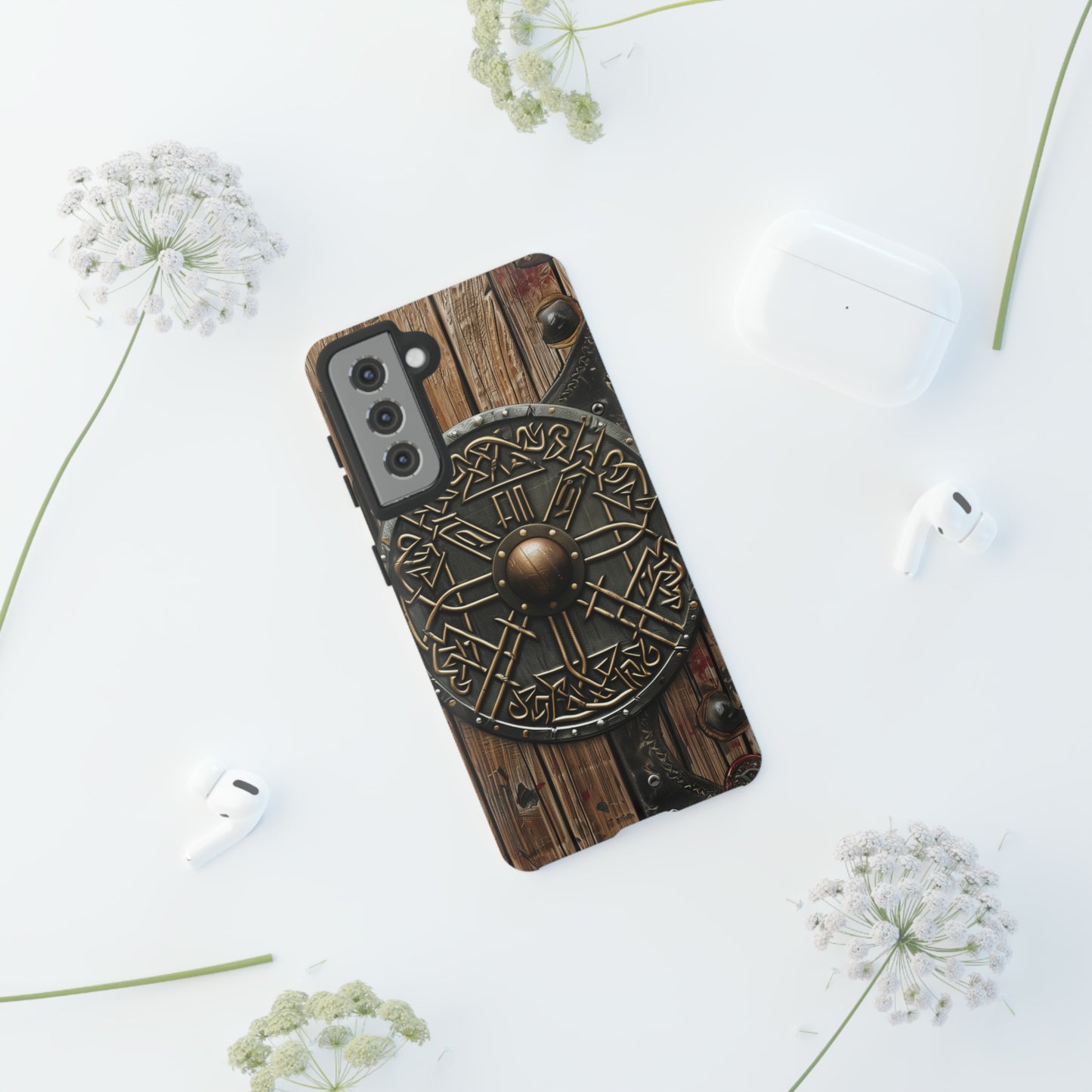 Viking Battle Shield Phone Case