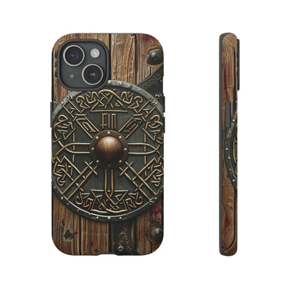 Viking Battle Shield Phone Case