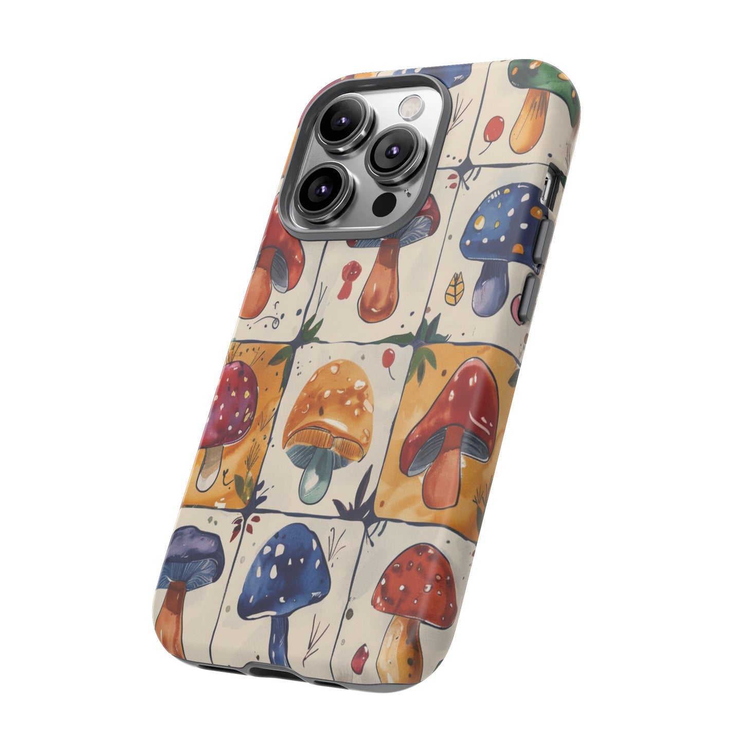 Trippy Magic Mushroom Toadstools Phone Case