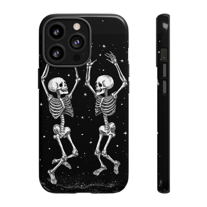 Halloween Dancing Skeletons iPhone Case