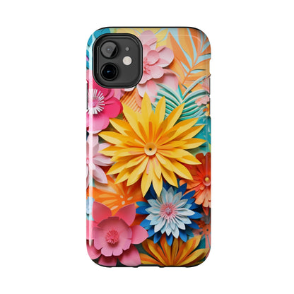 iPhone 12 Pro Max Artistry: Paper Floral Design – Crafted Elegance for iPhone 13 Pro and iPhone XR Enthusiasts