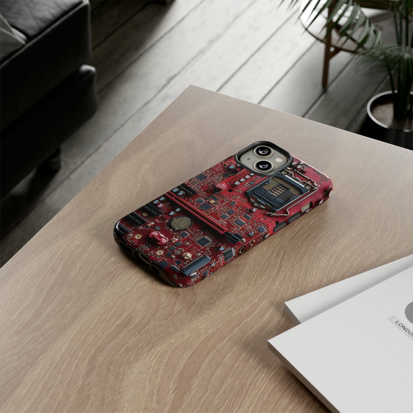 Open Circuit Naked Motherboard Technology Phone Case