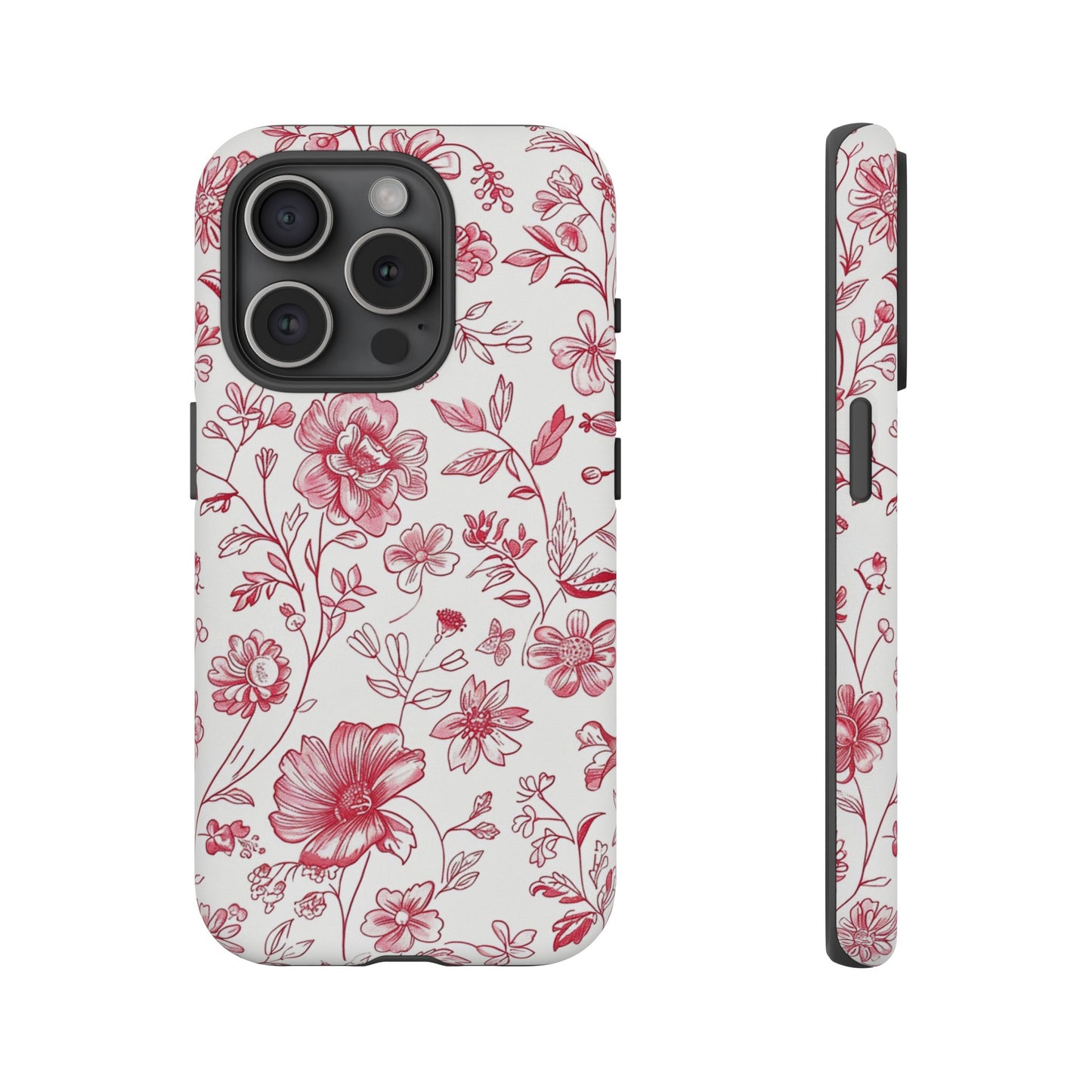 Pink Floral Wildflower Phone Case