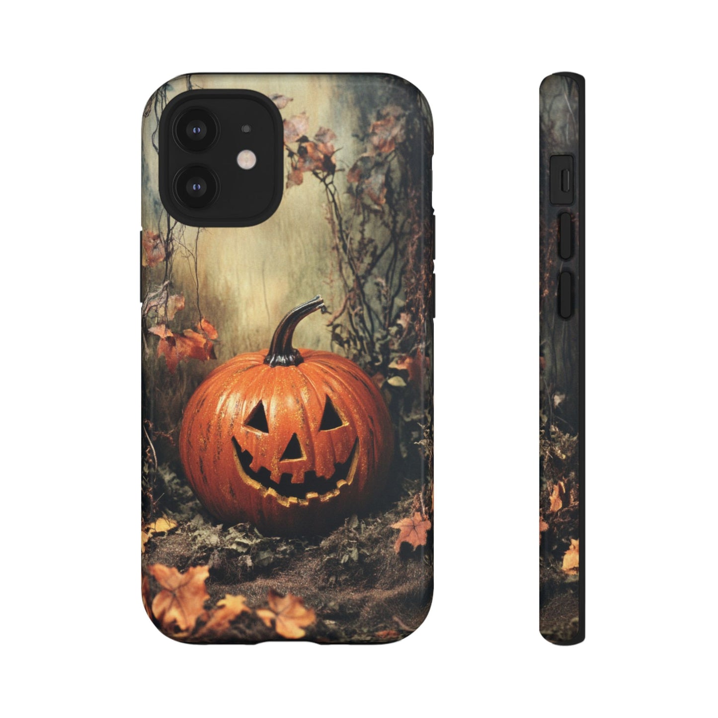 Vintage Style Halloween Jack-o'-Lantern Phone Cover