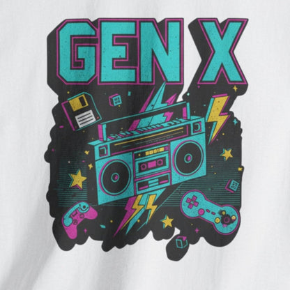 gen x boombox atari retro arcade t shirt