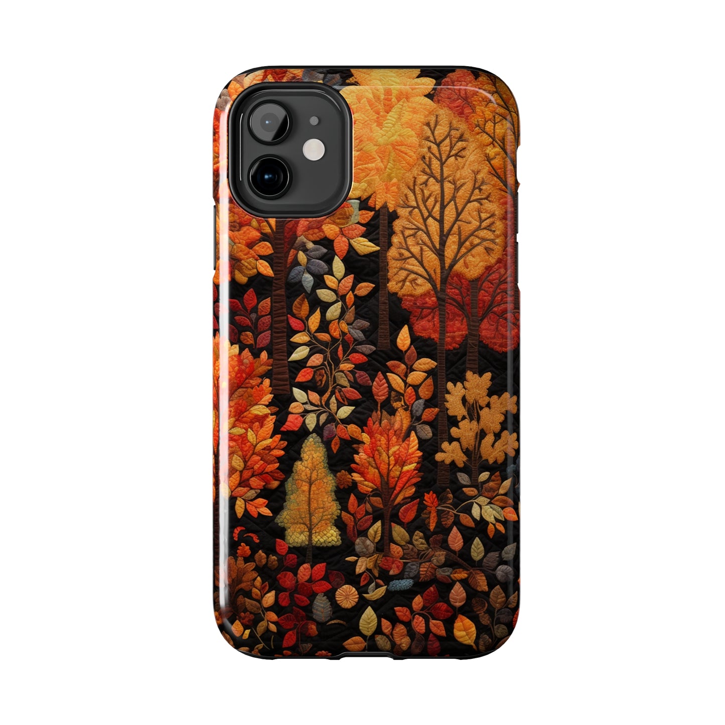 Forest Embroidered Style Phone Case