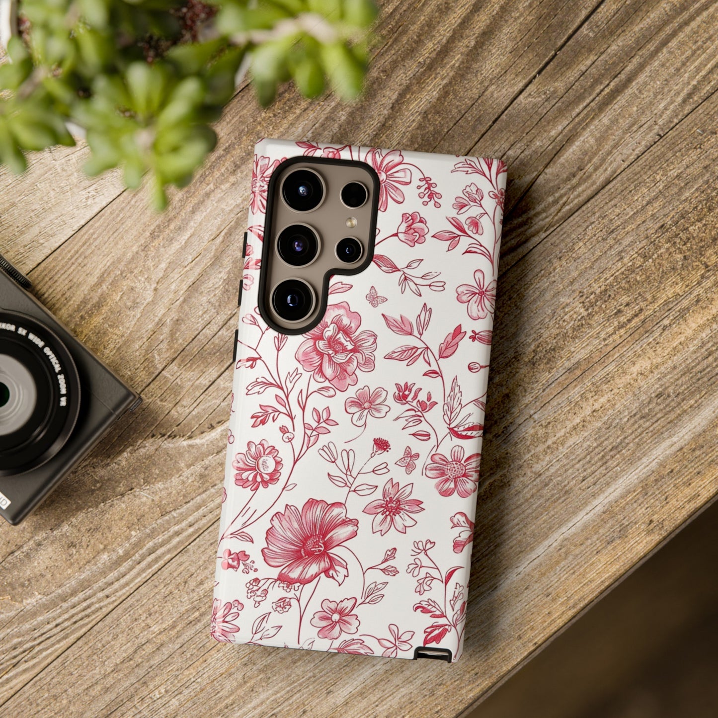 Pink Floral Wildflower Phone Case