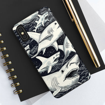 Shark Design | Swimming with the Sharks Aquatic Adventure iPhone 13 Case