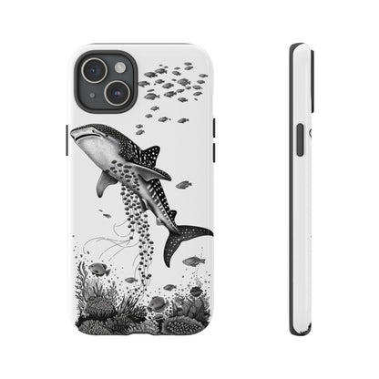 Whale Shark, Turtle, Manta Ray Phone Case