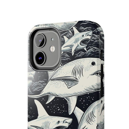 Shark Design | Swimming with the Sharks Aquatic Adventure iPhone 13 Case