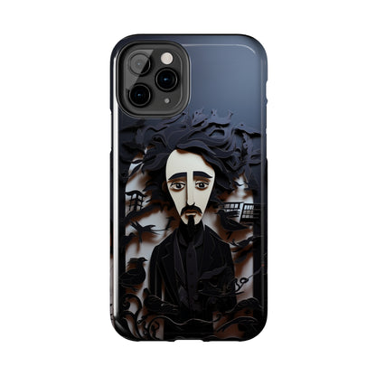 Edgar Allan Poe Gothic Halloween iPhone Case | Embrace the Dark Gothic Charm