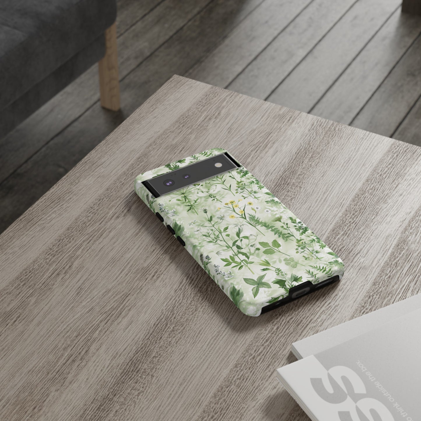 Floral Sage Green Wildflower Phone Case