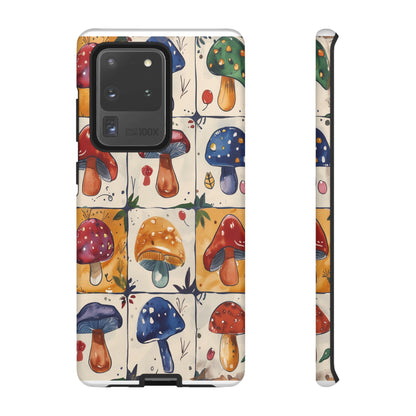 Trippy Magic Mushroom Toadstools Phone Case