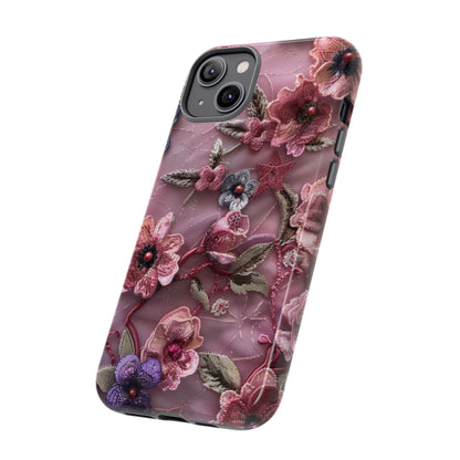 Coquette Aesthetic Floral Art Phone Case