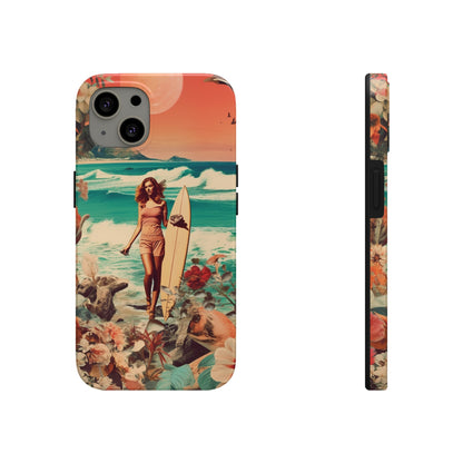 Summertime Beach Time iPhone Tough Case | Embrace the Coastal Vibe with Reliable Protection