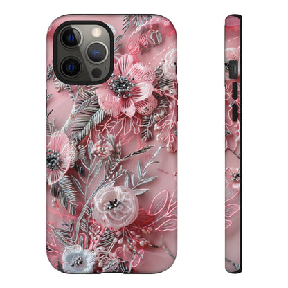 Coquette Aesthetic Floral Art Phone Case