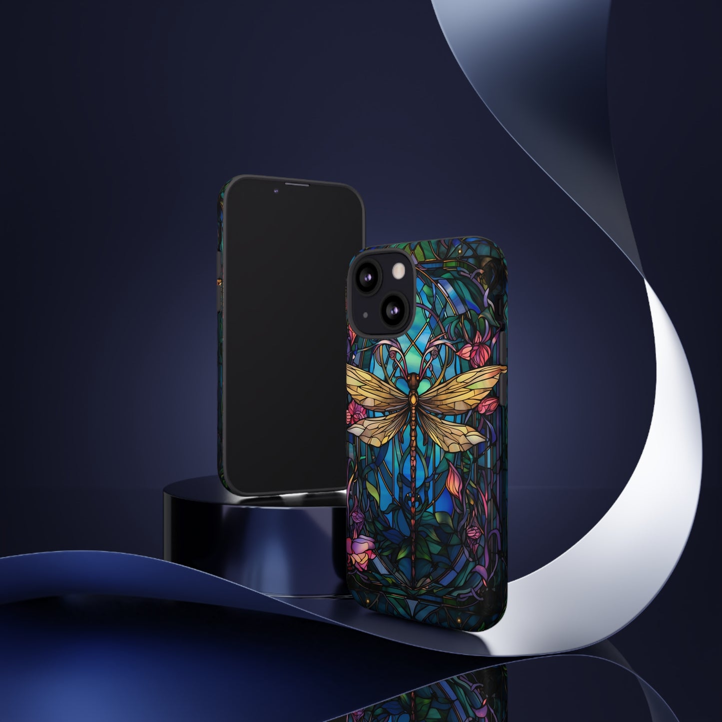 Art Nouveau Dragonfly - A Timeless Symbol of Elegance for Google Pixel, iPhone, and Samsung Cases