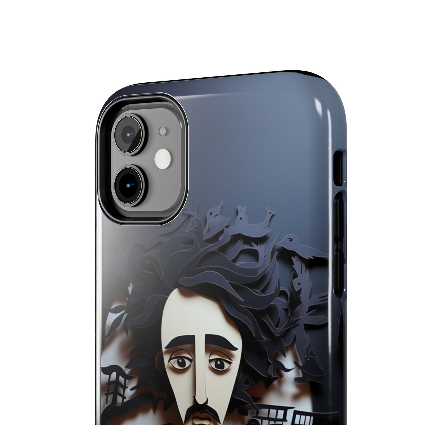 Edgar Allan Poe Gothic Halloween iPhone Case | Embrace the Dark Gothic Charm