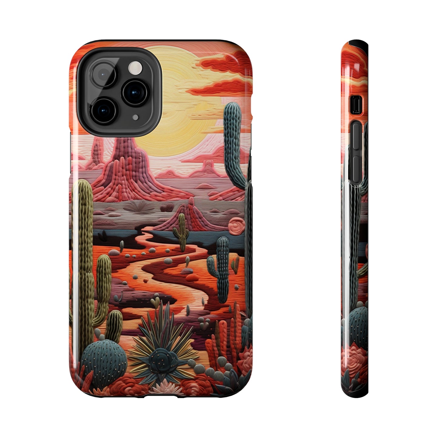 Cactus Desert Sunset Phone Case