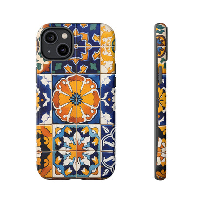 Mexican Tile iPhone Case Colorful Floral Phone Case