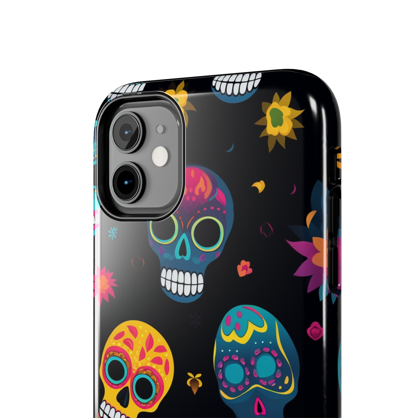 Sugar Skull iPhone Case | Day of the Dead Elegance for Apple iPhone Models