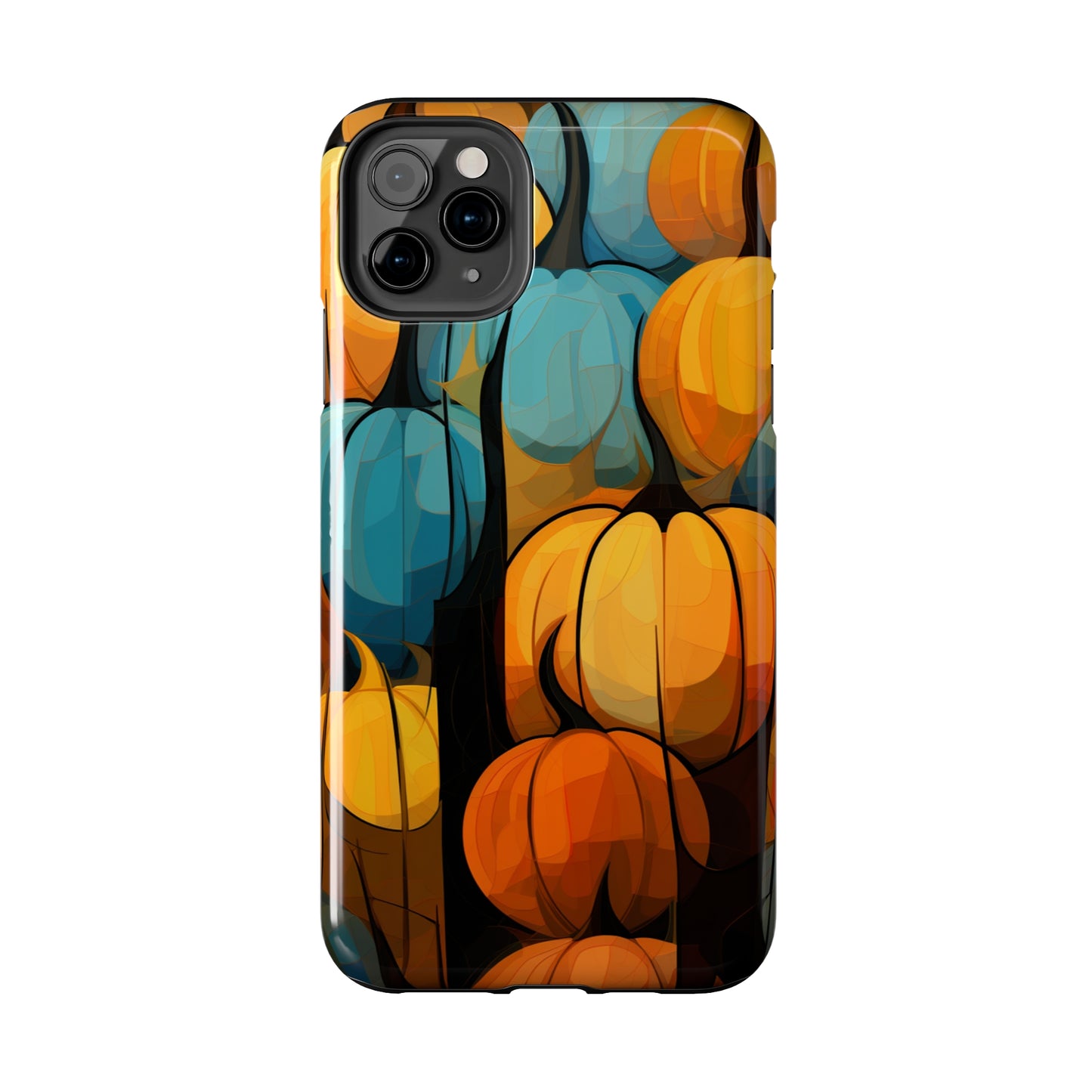 Halloween Fall Pumpkins iPhone Case | Embrace the Spooky Autumn Vibes