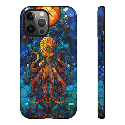 Octopus Stained Glass Undersea Magic Phone Case