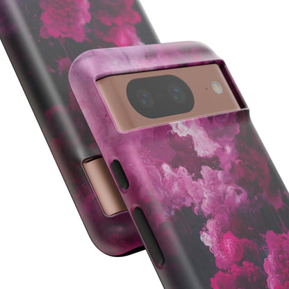 Magenta and Blue Color Explosion Phone Case