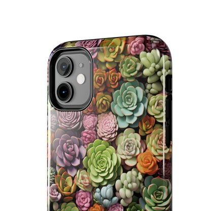 Succulent Desert Cactus Floral iPhone Case | Embrace the Beauty of Arid Elegance