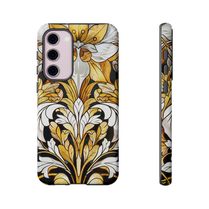 Art Deco Stained Glass floral Phone Case