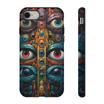 Vibrant kaleidoscope eyes case for iPhone 14 Pro Max