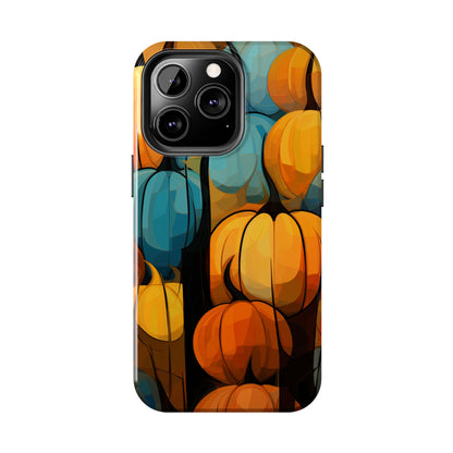 Halloween Fall Pumpkins iPhone Case | Embrace the Spooky Autumn Vibes