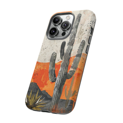 Desert Cactus Western iPhone Case