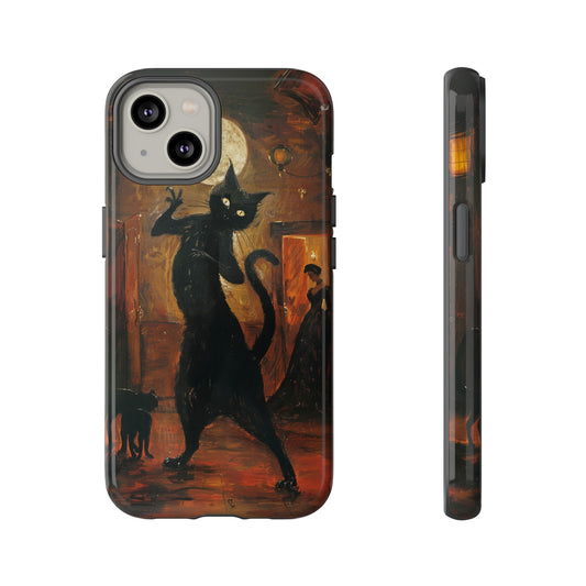 Black Cat Fever Phone Case